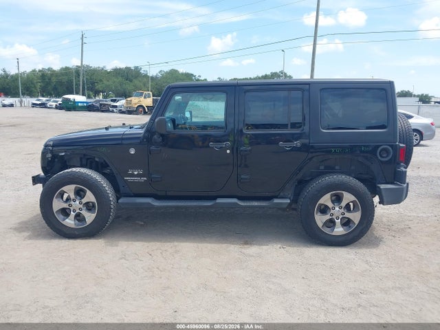 Продаж на аукціоні авто 2017 Jeep Wrangler Unlimited Sahara 4x4, vin: 1C4BJWEG6HL706348, номер лоту: 45960096