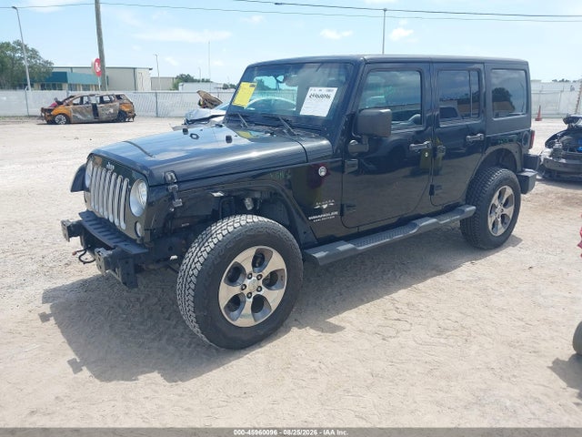 Продаж на аукціоні авто 2017 Jeep Wrangler Unlimited Sahara 4x4, vin: 1C4BJWEG6HL706348, номер лоту: 45960096