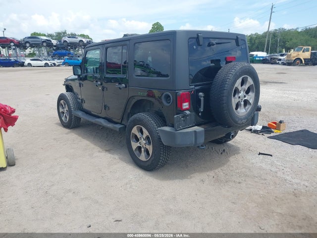 Продаж на аукціоні авто 2017 Jeep Wrangler Unlimited Sahara 4x4, vin: 1C4BJWEG6HL706348, номер лоту: 45960096
