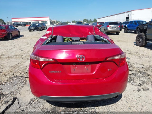 Продажа на аукционе авто 2017 Toyota Corolla Le, vin: 5YFBURHEXHP617571, номер лота: 45960106