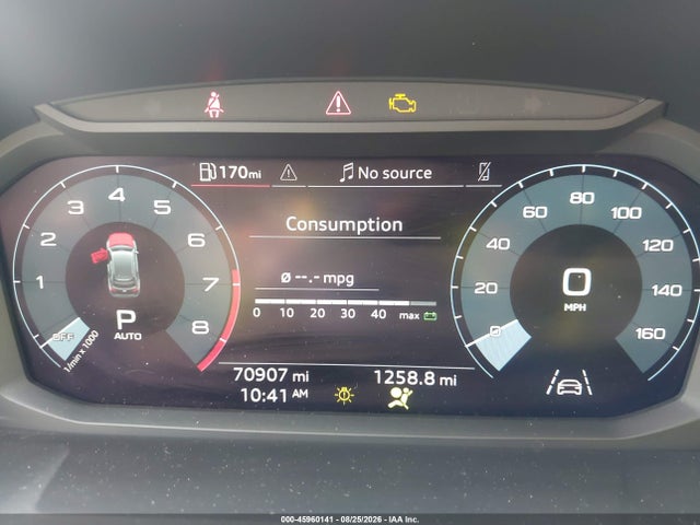 Aukcja sprzedaży 2022 Audi Q3 Premium 45 Tfsi S Line Quattro Tiptronic, vin: WA1DECF33N1123650, numer aukcji: 45960141