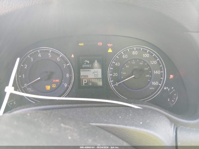 Aukcja sprzedaży 2010 Infiniti G37x, vin: JN1CV6EL8AM153064, numer aukcji: 45960161