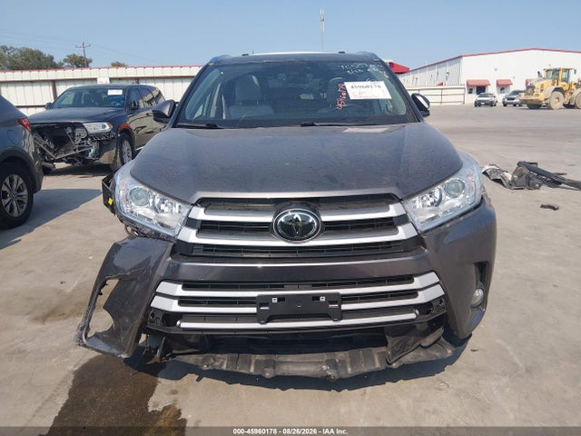 45960178 :رقم المزاد ، 5TDJZRFH1KS618505 vin ، 2019 Toyota Highlander Xle مزاد بيع
