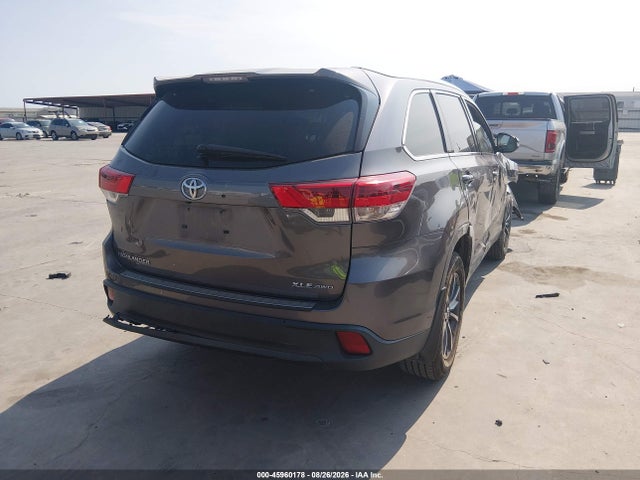 45960178 :رقم المزاد ، 5TDJZRFH1KS618505 vin ، 2019 Toyota Highlander Xle مزاد بيع
