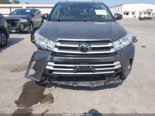 45960178 :رقم المزاد ، 5TDJZRFH1KS618505 vin ، 2019 Toyota Highlander Xle مزاد بيع