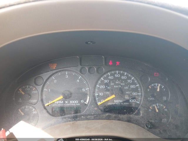 45960349 :رقم المزاد ، 1GNDT13WXY2284582 vin ، 2000 Chevrolet Blazer مزاد بيع
