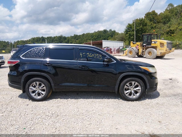 2014 Toyota Highlander Xle V6 მანქანა იყიდება აუქციონზე, vin: 5TDJKRFH3ES056616, აუქციონის ნომერი: 45960353