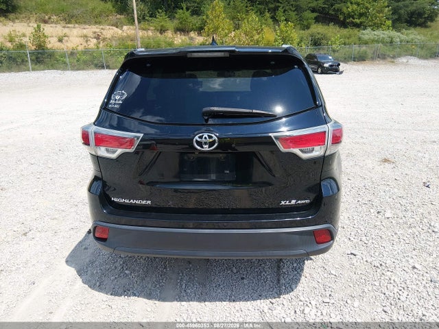 2014 Toyota Highlander Xle V6 მანქანა იყიდება აუქციონზე, vin: 5TDJKRFH3ES056616, აუქციონის ნომერი: 45960353