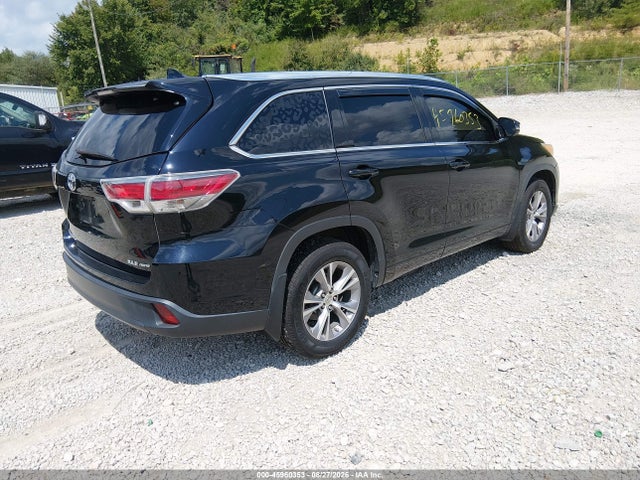 2014 Toyota Highlander Xle V6 მანქანა იყიდება აუქციონზე, vin: 5TDJKRFH3ES056616, აუქციონის ნომერი: 45960353