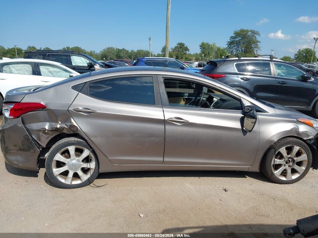 2012 Hyundai Elantra Limited მანქანა იყიდება აუქციონზე, vin: 5NPDH4AE8CH148979, აუქციონის ნომერი: 45960463