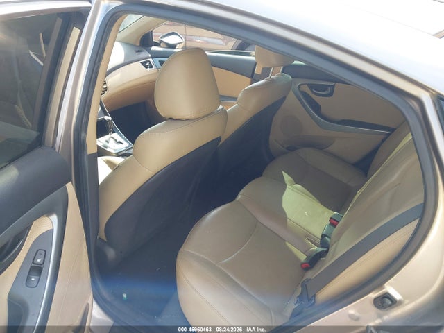 2012 Hyundai Elantra Limited მანქანა იყიდება აუქციონზე, vin: 5NPDH4AE8CH148979, აუქციონის ნომერი: 45960463