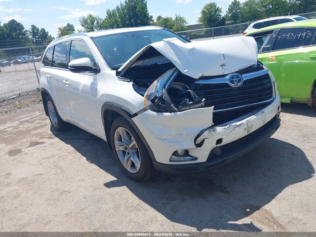Toyota Highlander Limited Platinum V6 2016 5TDDKRFH2GS235410 головне зображення