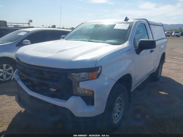 2023 Chevrolet Silverado 1500 2wd  Standard Bed Wt მანქანა იყიდება აუქციონზე, vin: 3GCNAAEK2PG334832, აუქციონის ნომერი: 45960507