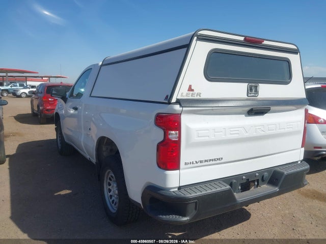 2023 Chevrolet Silverado 1500 2wd  Standard Bed Wt მანქანა იყიდება აუქციონზე, vin: 3GCNAAEK2PG334832, აუქციონის ნომერი: 45960507