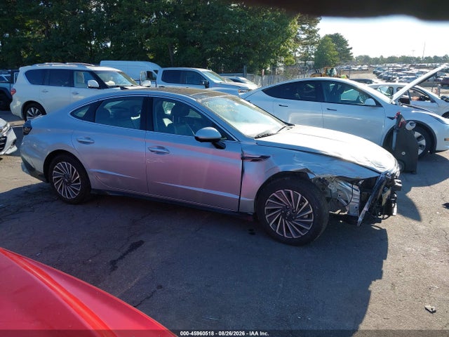 2024 Hyundai Sonata Hybrid Limited მანქანა იყიდება აუქციონზე, vin: KMHL54JJ4RA090575, აუქციონის ნომერი: 45960518