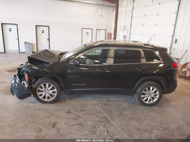 45960570 :رقم المزاد ، 1C4PJMDS3EW276238 vin ، 2014 Jeep Cherokee Limited مزاد بيع