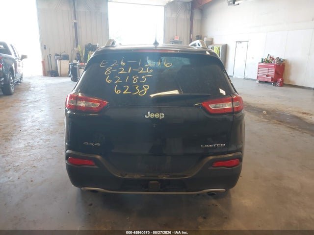 45960570 :رقم المزاد ، 1C4PJMDS3EW276238 vin ، 2014 Jeep Cherokee Limited مزاد بيع