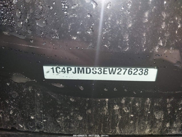 45960570 :رقم المزاد ، 1C4PJMDS3EW276238 vin ، 2014 Jeep Cherokee Limited مزاد بيع