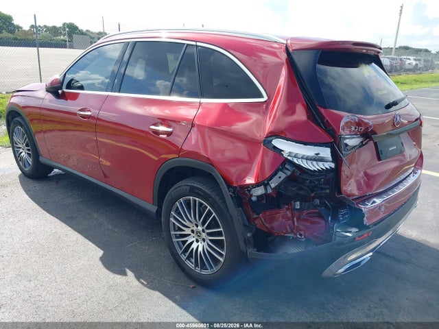 Продаж на аукціоні авто 2024 Mercedes-benz Glc 300 Suv, vin: W1NKM4GB1RF117083, номер лоту: 45960601