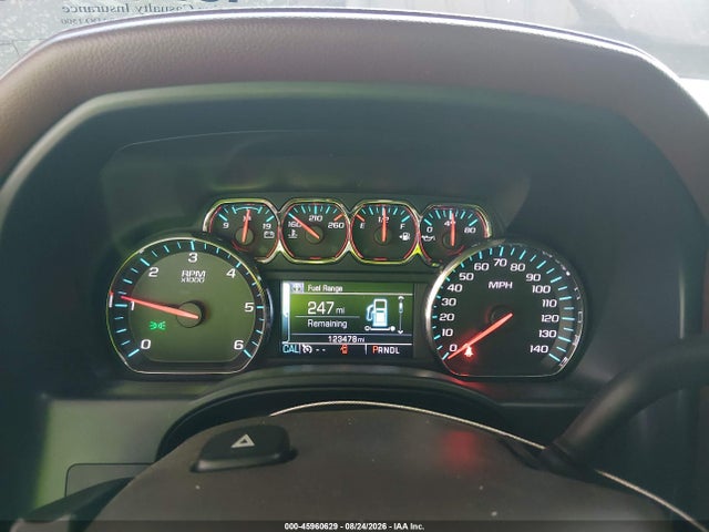 2017 Chevrolet Silverado 1500 High Country მანქანა იყიდება აუქციონზე, vin: 3GCUKTEC8HG214533, აუქციონის ნომერი: 45960629
