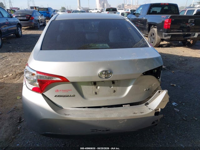 Продажа на аукционе авто 2016 Toyota Corolla Le, vin: 2T1BURHE3GC681417, номер лота: 45960635