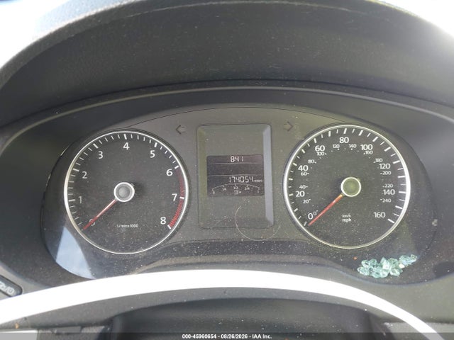 45960654 :رقم المزاد ، 3VWDP7AJ5DM406398 vin ، 2013 Volkswagen Jetta 2.5l Se مزاد بيع