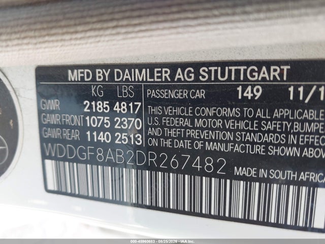 2013 Mercedes-benz C 300 Sport 4matic მანქანა იყიდება აუქციონზე, vin: WDDGF8AB2DR267482, აუქციონის ნომერი: 45960683