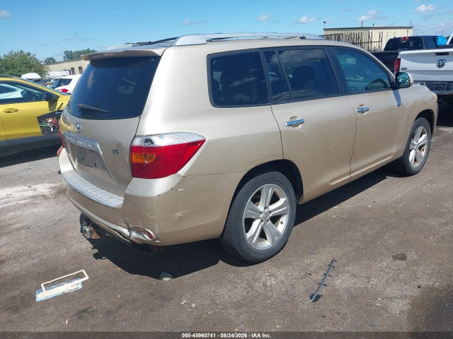 Продажа на аукционе авто 2008 Toyota Highlander Limited, vin: JTEDS42A082049543, номер лота: 45960741