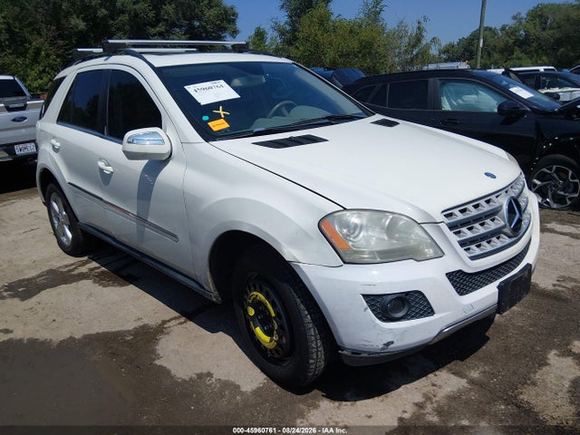 Продаж на аукціоні авто 2010 Mercedes-benz Ml 350 4matic, vin: 4JGBB8GB6AA555342, номер лоту: 45960761