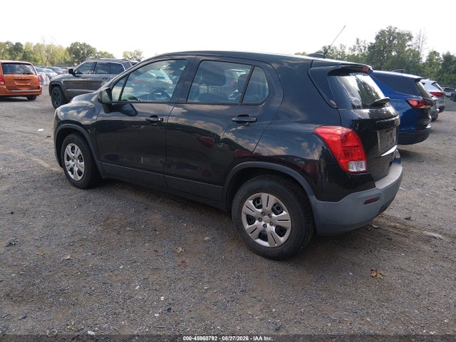 45960792 :رقم المزاد ، KL7CJKSB6GB609626 vin ، 2016 Chevrolet Trax Ls مزاد بيع