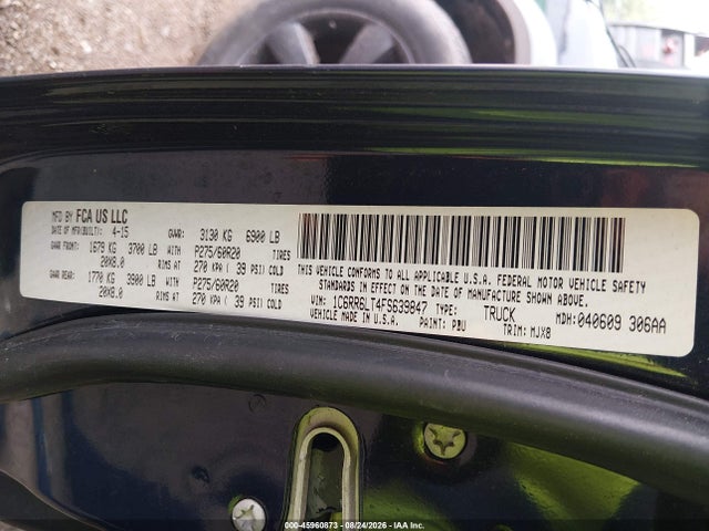 1C6RR6LT4FS639847 RAM 1500 Outdoorsman