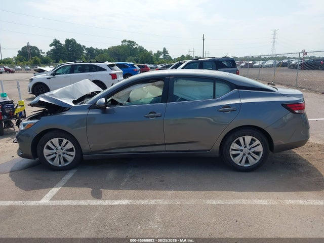 2023 Nissan Sentra S Xtronic Cvt მანქანა იყიდება აუქციონზე, vin: 3N1AB8BV9PY302511, აუქციონის ნომერი: 45960882