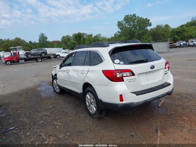 2015 Subaru Outback 2.5i Premium მანქანა იყიდება აუქციონზე, vin: 4S4BSBDC6F3358483, აუქციონის ნომერი: 45960889
