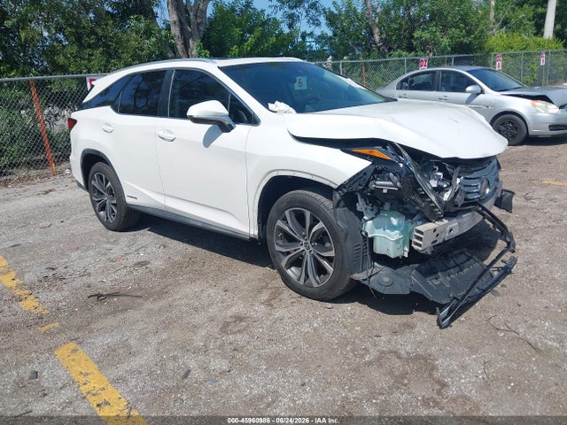 2019 Lexus Rx 450hl Premium მანქანა იყიდება აუქციონზე, vin: JTJDGKCA6K2007178, აუქციონის ნომერი: 45960986