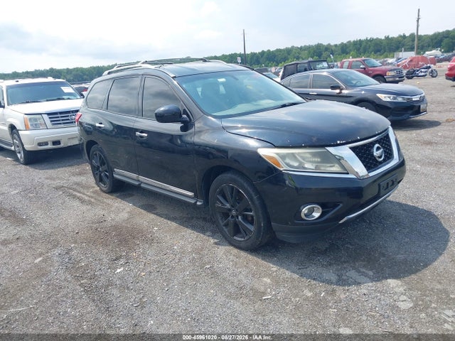 Продажа на аукционе авто 2013 Nissan Pathfinder Platinum, vin: 5N1AR2MMXDC614329, номер лота: 45961020