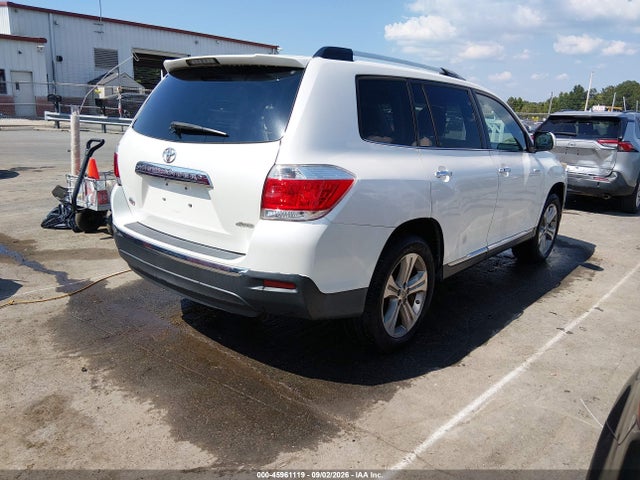 Aukcja sprzedaży 2013 Toyota Highlander Limited V6, vin: 5TDDK3EHXDS227212, numer aukcji: 45961119