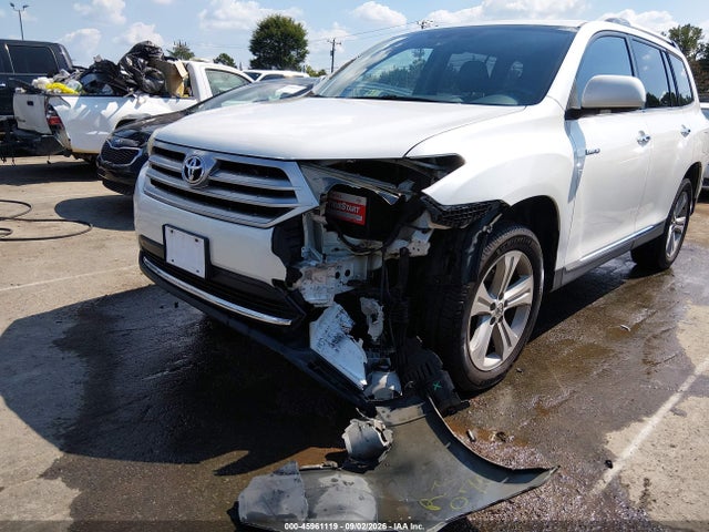 Aukcja sprzedaży 2013 Toyota Highlander Limited V6, vin: 5TDDK3EHXDS227212, numer aukcji: 45961119