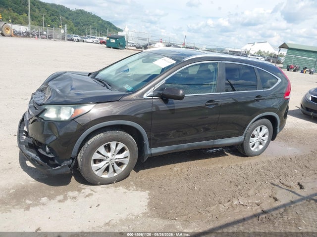 45961120 :رقم المزاد ، 2HKRM4H74EH709027 vin ، 2014 Honda Cr-v Ex-l مزاد بيع