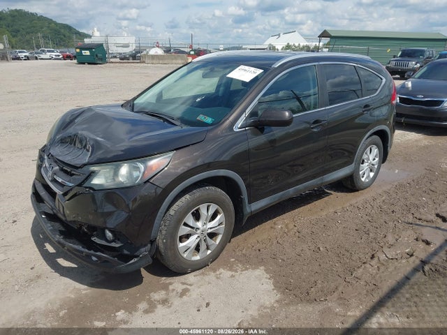 45961120 :رقم المزاد ، 2HKRM4H74EH709027 vin ، 2014 Honda Cr-v Ex-l مزاد بيع