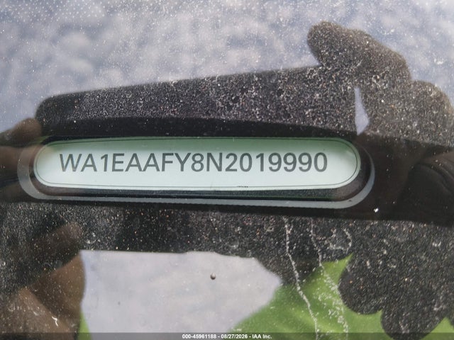Продаж на аукціоні авто 2022 Audi Q5 Premium Plus 45 Tfsi S Line Quattro S Tronic, vin: WA1EAAFY8N2019990, номер лоту: 45961188