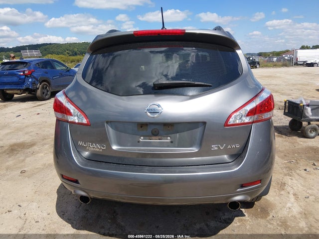 2013 Nissan Murano Sv მანქანა იყიდება აუქციონზე, vin: JN8AZ1MW1DW316948, აუქციონის ნომერი: 45961222