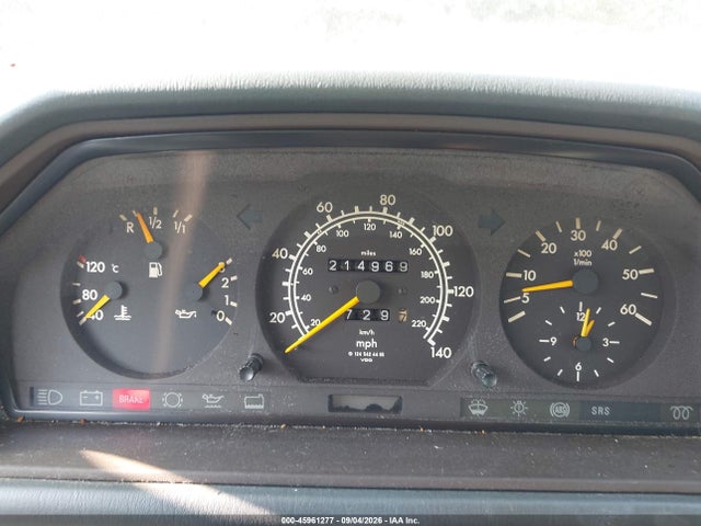 Aukcja sprzedaży 1993 Mercedes-benz 300 D, vin: WDBEB28E8PB989819, numer aukcji: 45961277