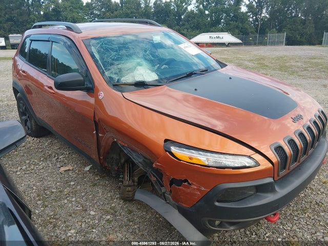2016 Jeep Cherokee Trailhawk მანქანა იყიდება აუქციონზე, vin: 1C4PJMBS2GW188738, აუქციონის ნომერი: 45961293