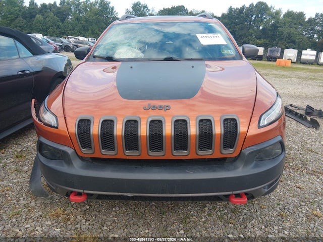 2016 Jeep Cherokee Trailhawk მანქანა იყიდება აუქციონზე, vin: 1C4PJMBS2GW188738, აუქციონის ნომერი: 45961293