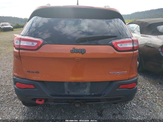 2016 Jeep Cherokee Trailhawk მანქანა იყიდება აუქციონზე, vin: 1C4PJMBS2GW188738, აუქციონის ნომერი: 45961293