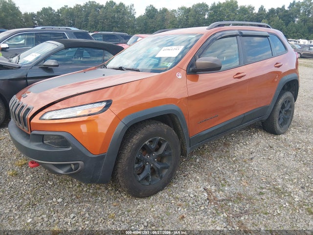 2016 Jeep Cherokee Trailhawk მანქანა იყიდება აუქციონზე, vin: 1C4PJMBS2GW188738, აუქციონის ნომერი: 45961293