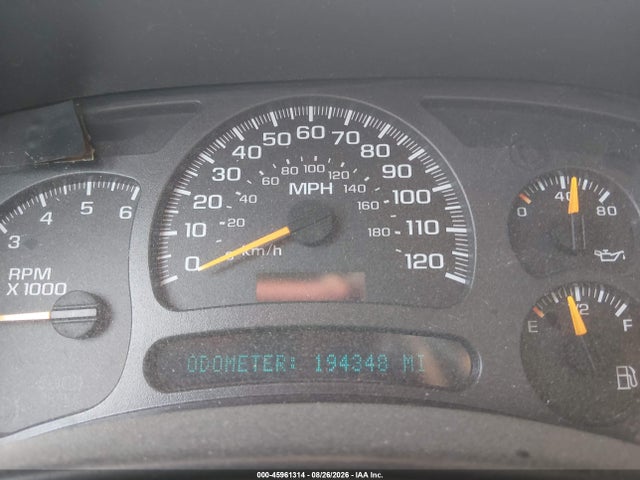 Aukcja sprzedaży 2003 Chevrolet Silverado 1500 Ls, vin: 2GCEK19T431185309, numer aukcji: 45961314