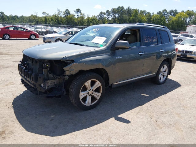 2012 Toyota Highlander Limited V6 მანქანა იყიდება აუქციონზე, vin: 5TDDK3EH1CS144413, აუქციონის ნომერი: 45961324