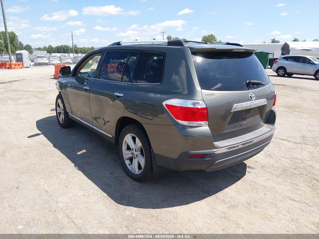 2012 Toyota Highlander Limited V6 მანქანა იყიდება აუქციონზე, vin: 5TDDK3EH1CS144413, აუქციონის ნომერი: 45961324