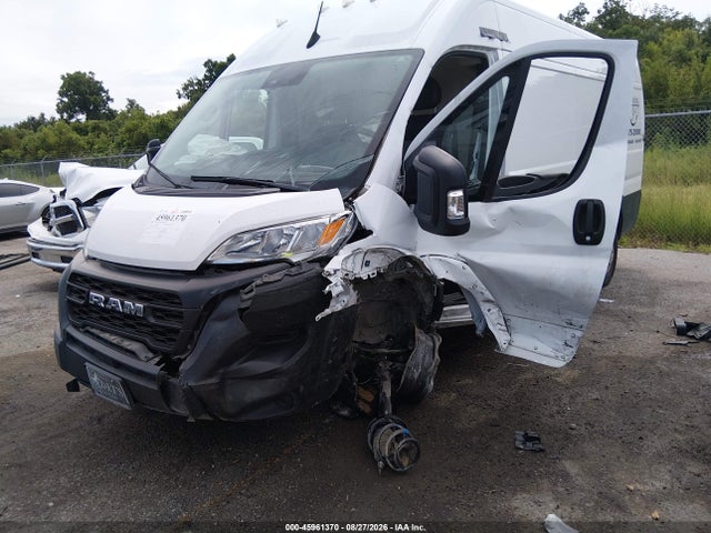 Продажа на аукционе авто 2023 Ram Promaster 3500 Cargo Van High Roof 159 Wb Ext, vin: 3C6MRVJG3PE522257, номер лота: 45961370